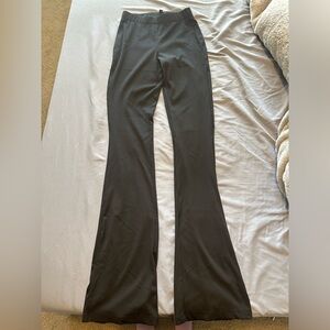 H&M black pants wide leg